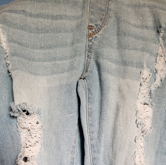 ,****sold***Revamped distressed overalls - Picture 4 of 4